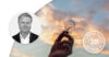 Hand holding a lightbulb with the sky in the background. Logo of Greater Than 20 years of AI and profile image of Sten Forseke.
