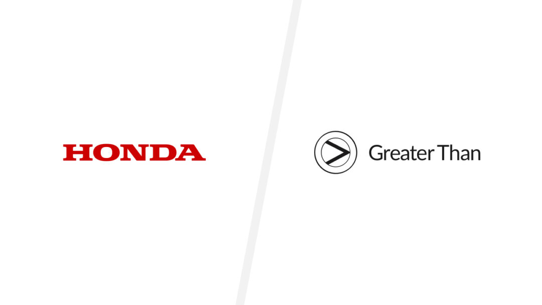 Honda and Greater Than logos
