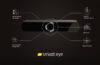 Smart eye's AIS driver monitoring system with icons showing different features, such as 