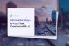 Cover image of a guide by Greater Than titled '5 Powerful Ways to Cut Fleet Crashes with AI', featuring a city highway at dusk with heavy traffic and tall buildings, emphasizing AI-driven fleet safety strategies.