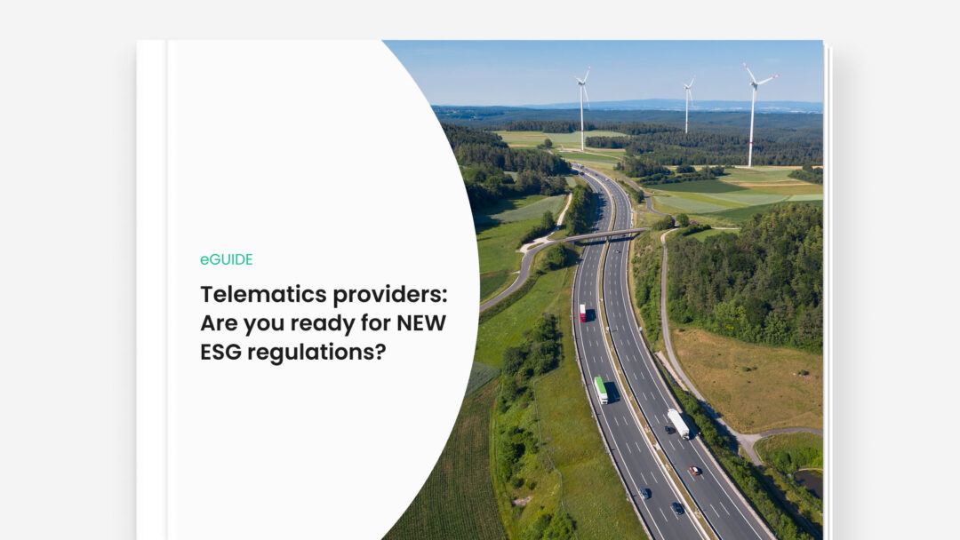 Telematics providers: Are you ready for NEW ESG regulations?