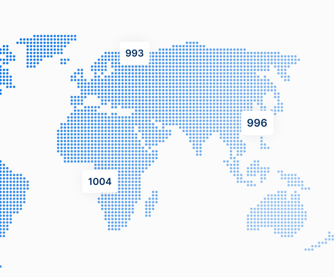 An illustrated world map with a mockup of the FIA Driver Safety Index platform in front