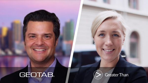Profile image of Jim David at Geotab and Johanna Forseke at Greater Than.
