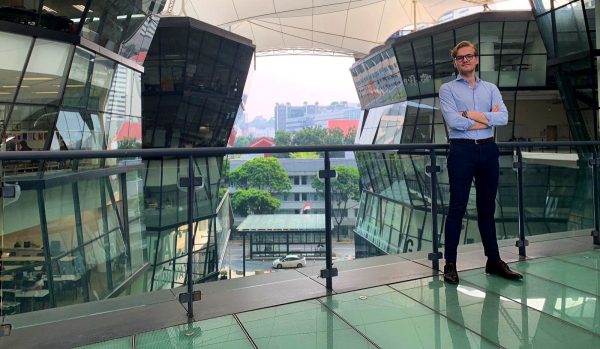 Johan Forseke in Singaport