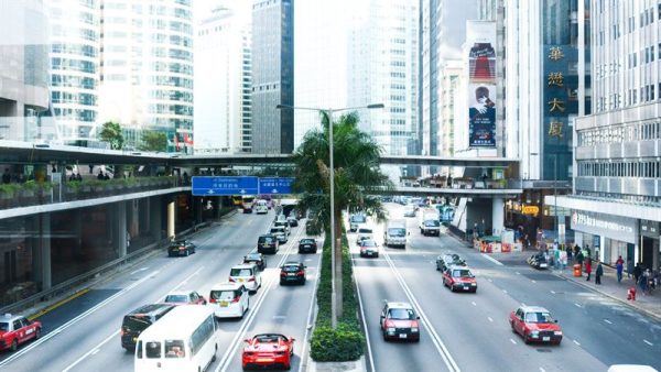 Street in Hong Kong