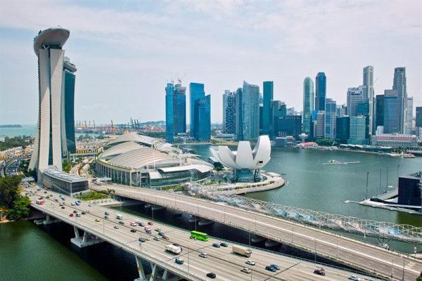 Skyline of Singapore